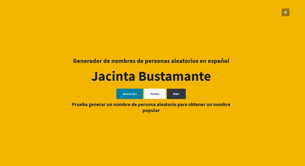 Esta web es de mentira 12 generadordenombres online